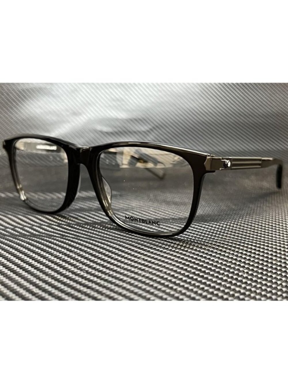 New Montblanc Men  Black Eyeglasses  57- 19-